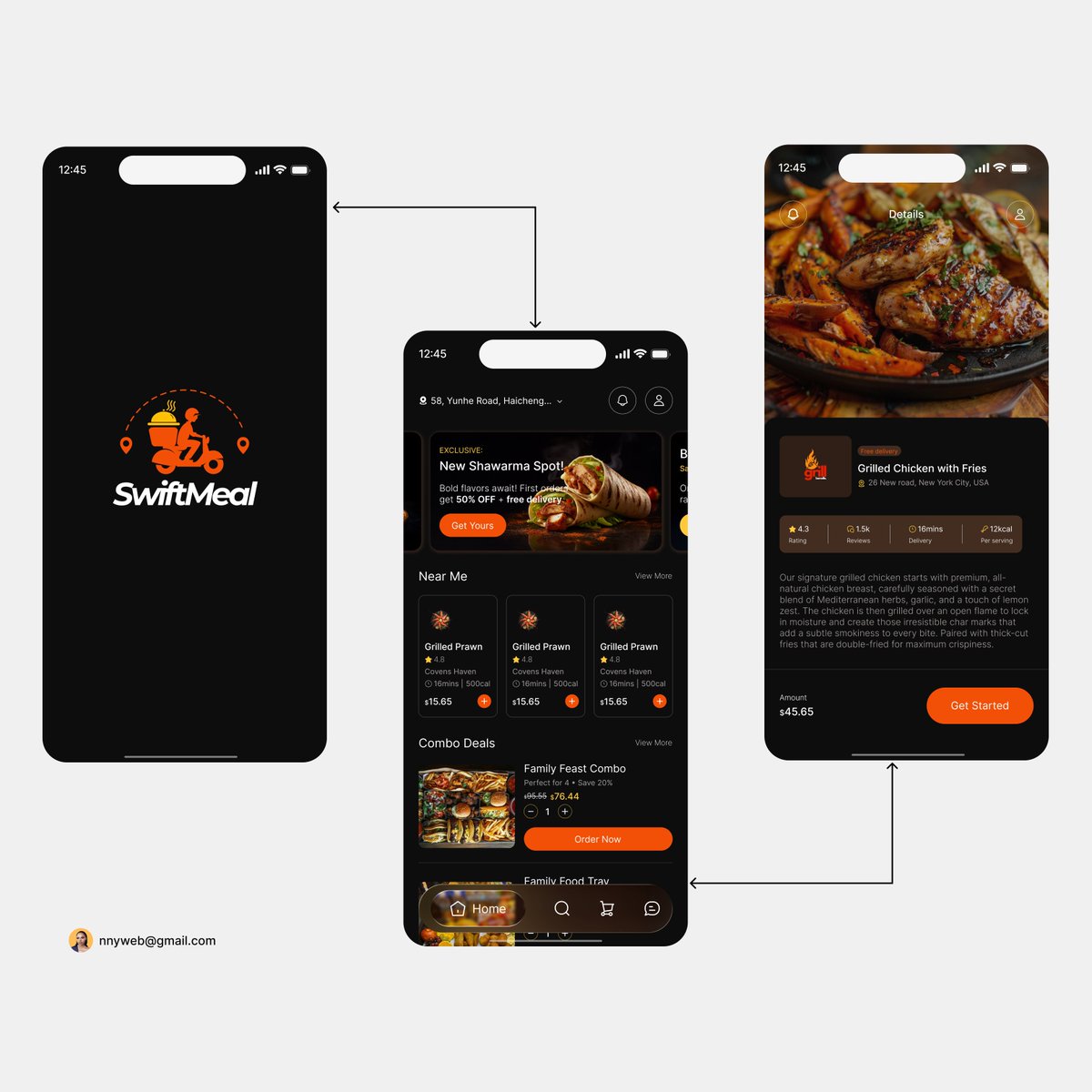 Niol_Strategies's tweet image. A quick look at the SwiftMeal mobile flow. 
From the splash screen to the dashboard and down to meal details. 
Designed to feel familiar, clear, and effortless from start to finish.

Full design drops tomorrow. 
Stay tuned 🚀

Kindly engage and share🤲
#figma #mobiledesign #uiux