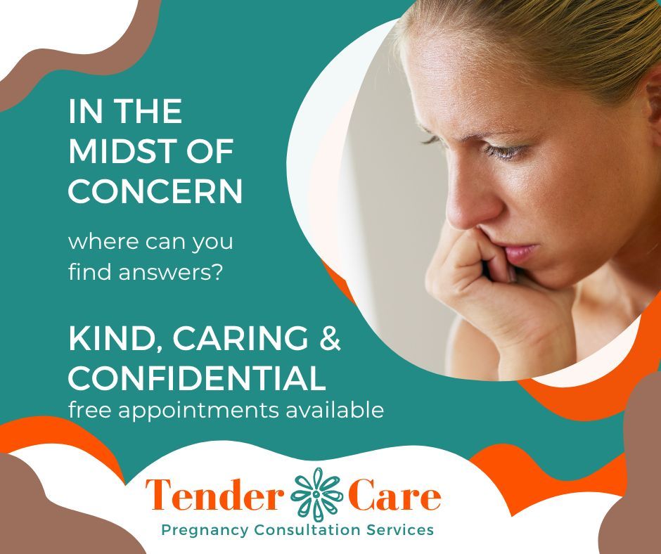 TCPregnancyCtr's tweet image. Seeking answers about pregnancy? Tender Care offers kind, confidential help. #PregnancySupport #TenderCare