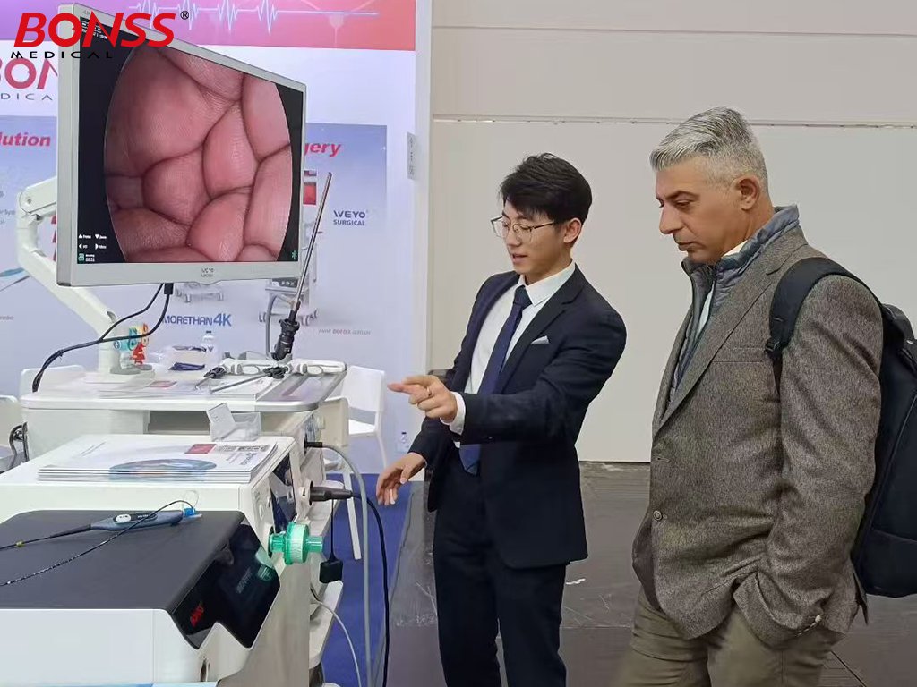 BonssMedical's tweet image. ✨ BONSS Medical Slays MEDICA 2025! 🌍
• RF Plasma Systems: Low-temp #ablation + #Precise cutting + Fast #hemostasis
• #SHARFIR Surgical Systems: Better #resection
• wMerak 4K Endoscopic Systems: Bionic color, vascular enhancement, stable imaging
See you in Düsseldorf 2026! 🚀