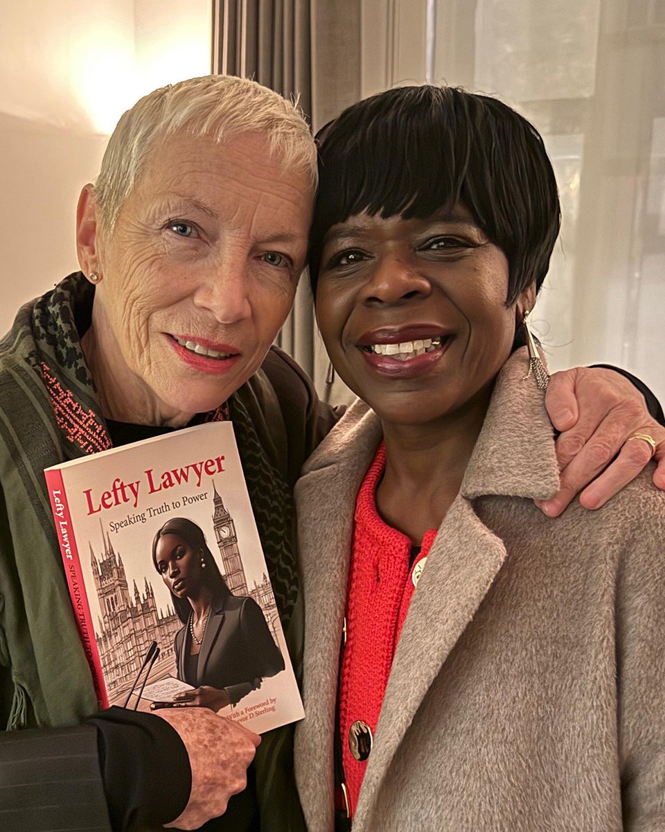 watersidepress's tweet image. Pauline Campbell 'Sharing the Limelight …' with Annie Lennox, trustee of Justice4Windrush. Read the full story 👉 loom.ly/frNHTDo
#justice #windrush #books #lawyers