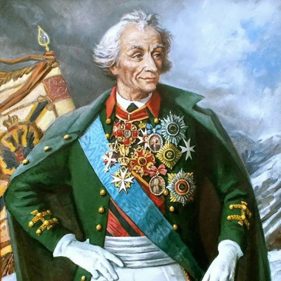 RusEmbSwiss's tweet image. Сегодня исполняется 295 лет со дня рождения А.В.Суворова – полководца, который выиграл все свои сражения и навсегда вошёл в мировую историю военного искусства.

🎖Сегодня его имя носят орден и медаль, училища и воинские части, а его принципы остаются частью боевой школы ВС России