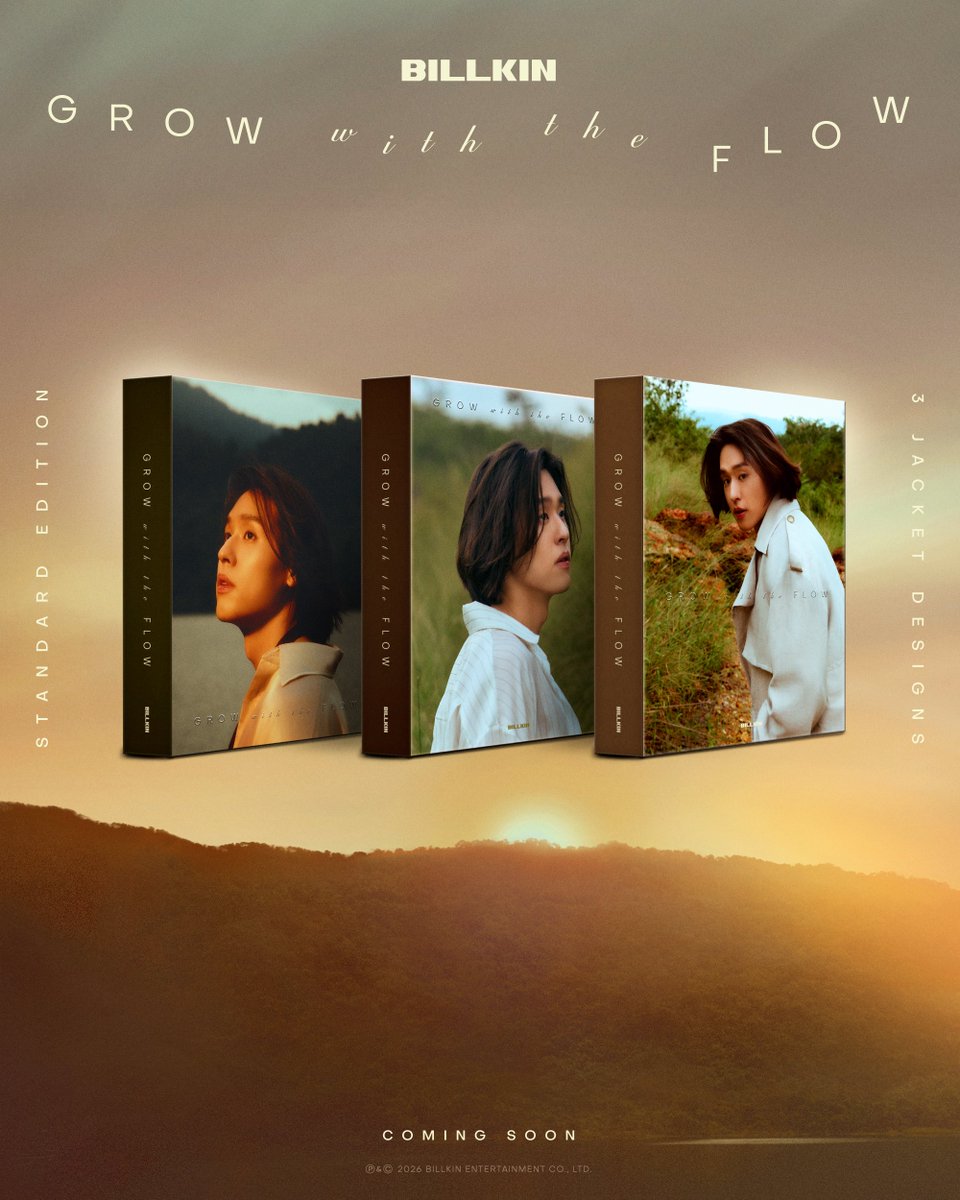 Billkin_Ent's tweet image. BILLKIN &apos;Grow With The Flow&apos; Album (Standard Edition) 

Stay tuned for more details! 🧡

#GrowWithTheFlowAlbum
#BillkinEntertainment #Bbillkin
