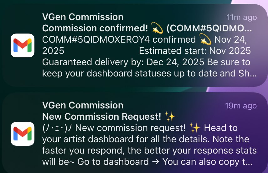 NeviraStudio's tweet image. OMG GUYSSSS! i got this notification again ಥ‿ಥ I really hope my fellow small artists can experience this too!   

⟢ #ArtistOnTwitter #artmoots #smallartist ⋆.𐙚 ̊