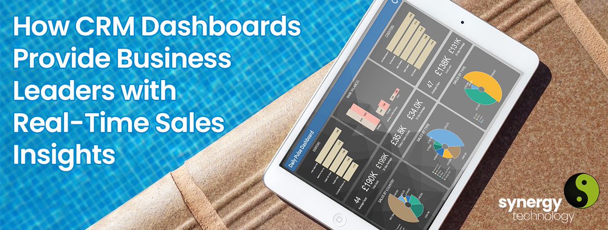 SynergyTechUK's tweet image. Are  you struggling to get a clear picture of your sales performance? 
CRM dashboards provide business leaders with real-time insights into sales activity. Read more here: bit.ly/3DRqCjK 

#CRMDashboards #SalesInsights #BusinessGrowth #CRMSolutions