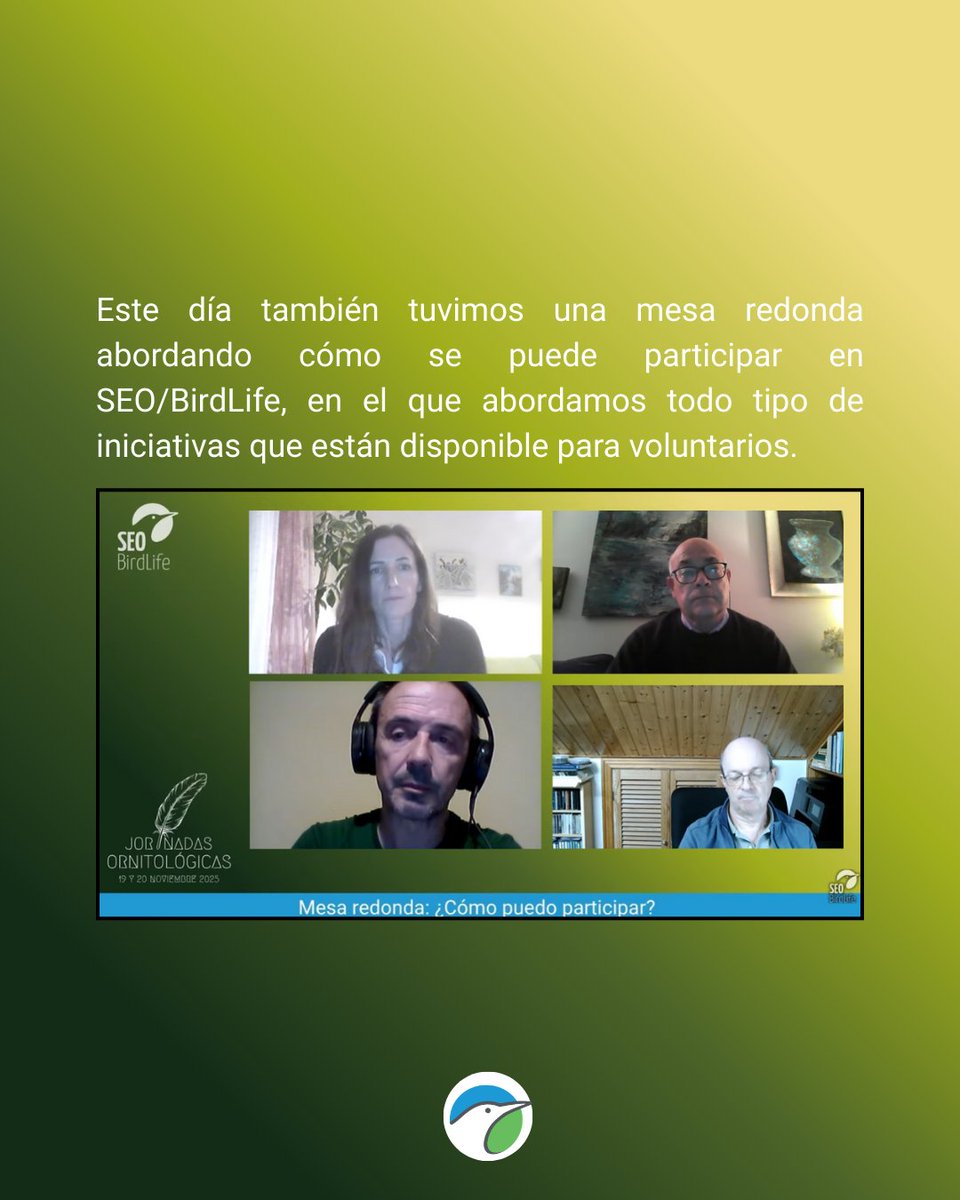 👏¡Más de 400 asistentes! 

Las jornadas ornitológicas han sido todo un éxito y hemos tenido la oportunidad de hablar con socios y aficionados en directo.