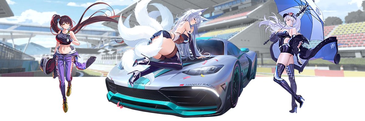 Xヘッダー】 アズールレーン 瑞鶴・信濃・エンタープライズ 着せ替え