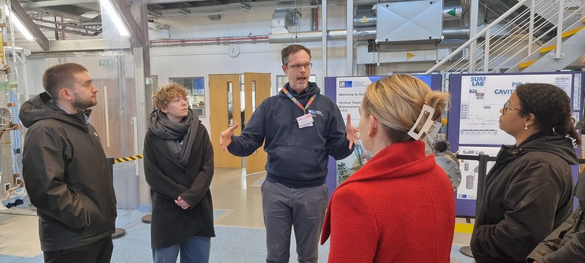 FoundSciTech's tweet image. Last week, our Future Leaders travelled to @UKRI_News&apos;s Daresbury Laboratory to explore some of the exciting work there. Here are just a few snaps from the day! Applications for our 2026 Foundation Future Leaders Prog close tomorrow. foundation.org.uk/Future-Leaders