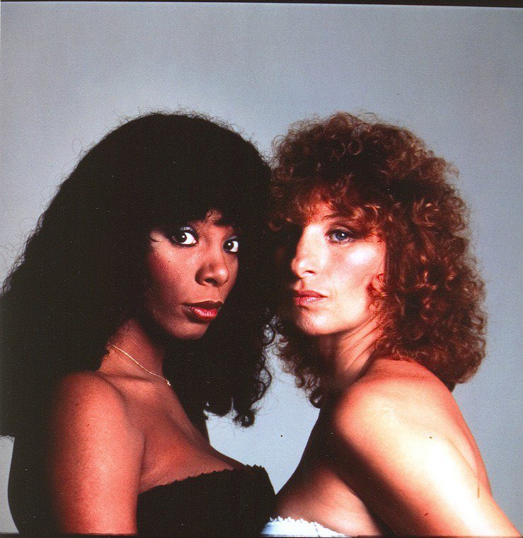 PopCrave's tweet image. 46 years ago today, “No More Tears (Enough Is Enough)” by Donna Summer &amp;amp; Barbra Streisand hit #1 on the Hot 100.

It became the first all-female collaboration in history to top the chart.