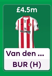 FPLmarc3's tweet image. Van den Berg🇳🇱

Clean sheet🥅
DEFCON⚔️🛡️
Goals ⚽️

Will do 10 points vs Burnley #FPL