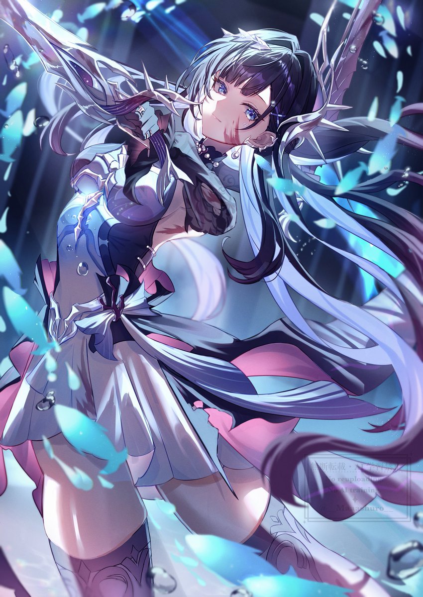 __Maaashuro__'s tweet image. #三連休はフォロワーさんが増えるらしい
セイレンス🗡️🩸