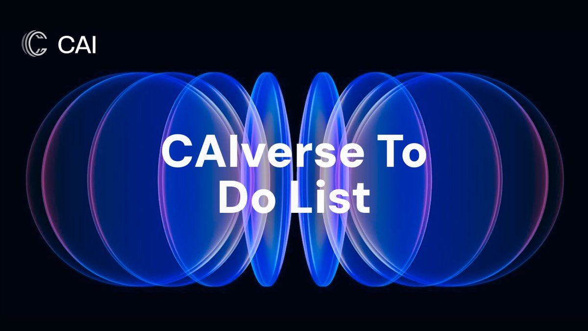 CAI_protocol's tweet image. gm CAIverse
Choose your ritual for the week:

◻ Train your favorite agents
◻ Build new AI worlds
◻ Explore uncensored intelligence
◻ Push the frontier of autonomy

Your move. ⚡️

#CAI #AGI #AIAgent