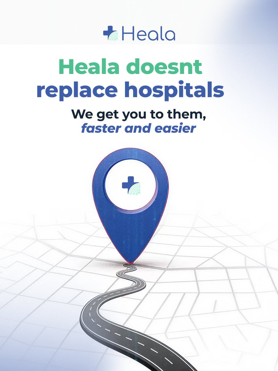 HealaTech's tweet image. Accessing quality care shouldn’t be complicated. Heala doesn’t replace hospitals  we remove the barriers, helping you get the care you need faster and easier.

Use Heala now: heala.onelink.me/cplC/ffrmbiq4

#healatech #healthcare