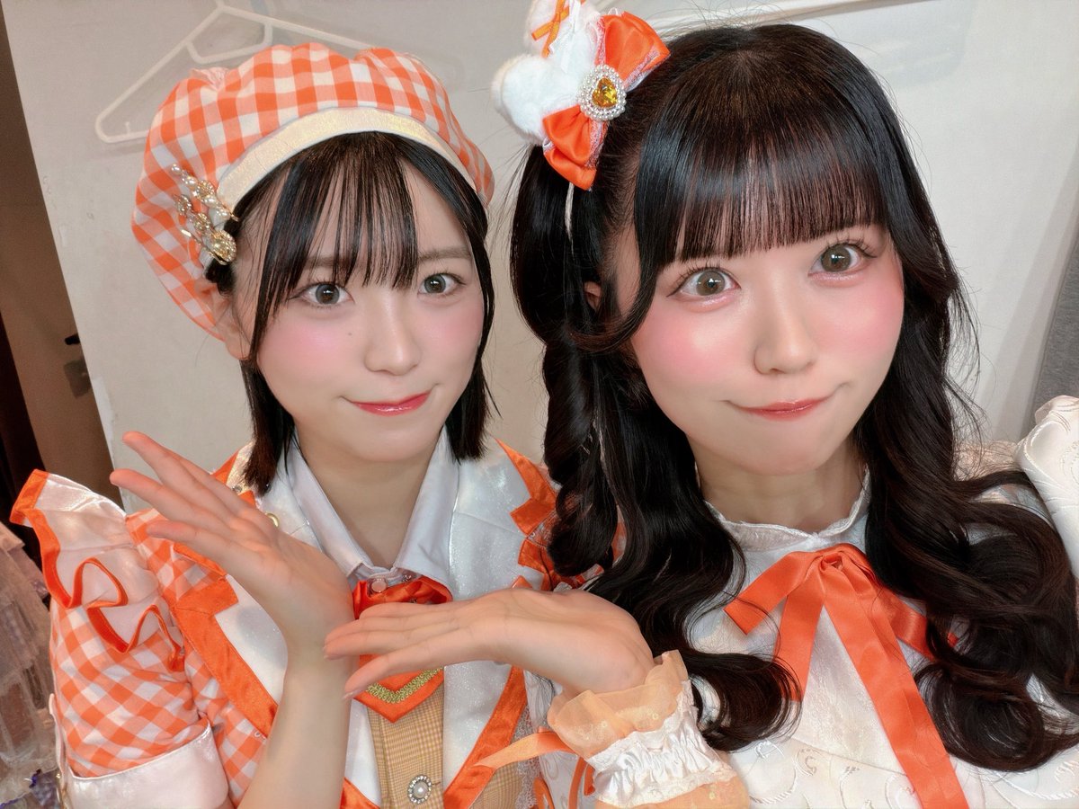 オレンジ様♡ありがとうございます♡ せいかちゃんがオレンジ着てくれました🍊 プリュオレンジ仲間