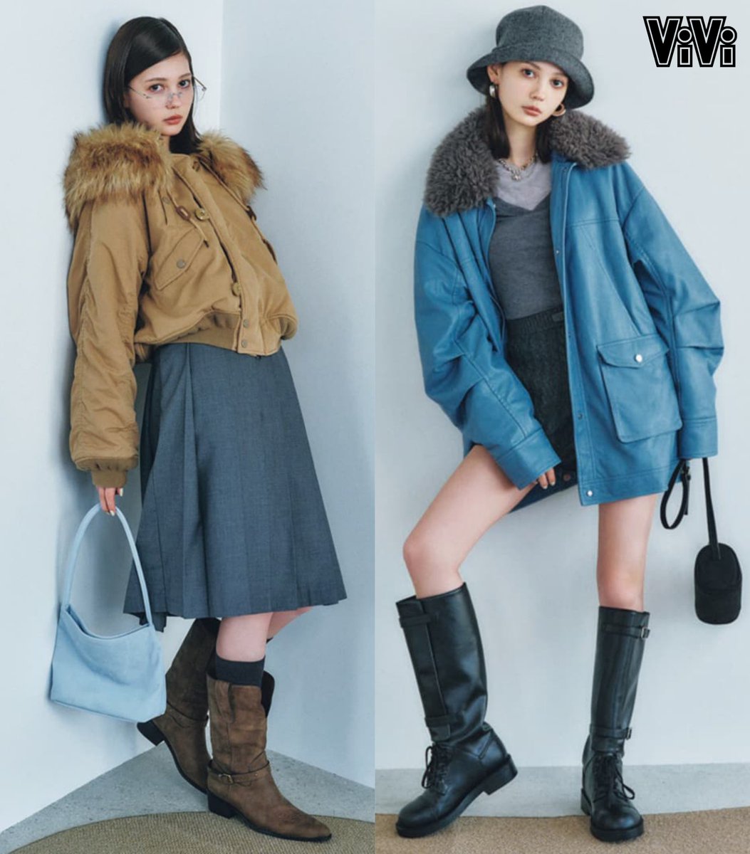 vivi_magazine's tweet image. ブルゾンの襟がファーなだけでなんでこんなに盛れるんだろう…♡
vivi.tv/post461612/?ut…
#村上愛花