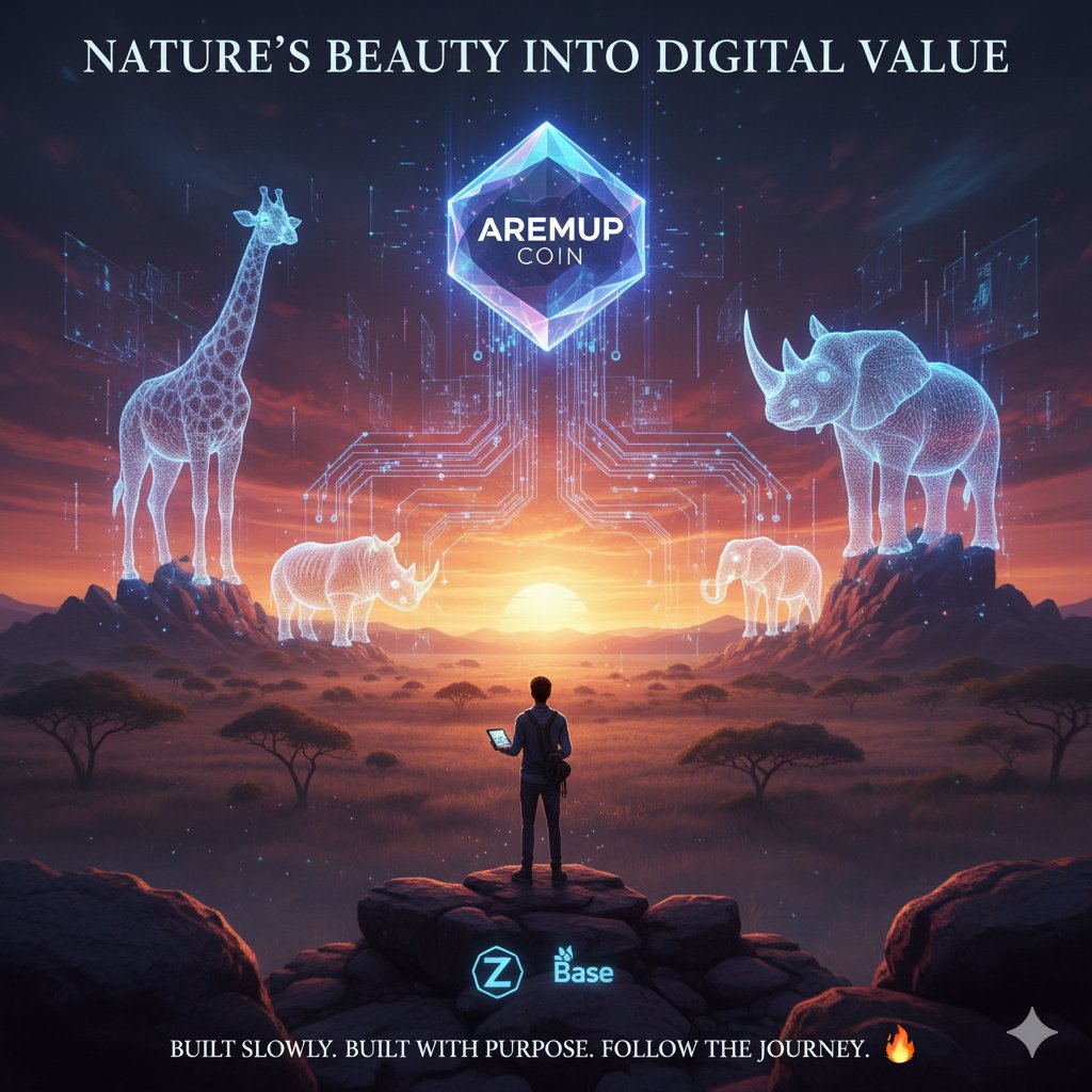 praisearemu1's tweet image. Every day I explore nature’s beauty and turn it into real digital value.
Aremup Coin is my journey of storytelling, wildlife, and Web3 — built slowly, built with purpose.
If you believe in long-term creators, follow the journey. 🌍🔥
 #Web3Builder #Zora #Creators
#base #viral