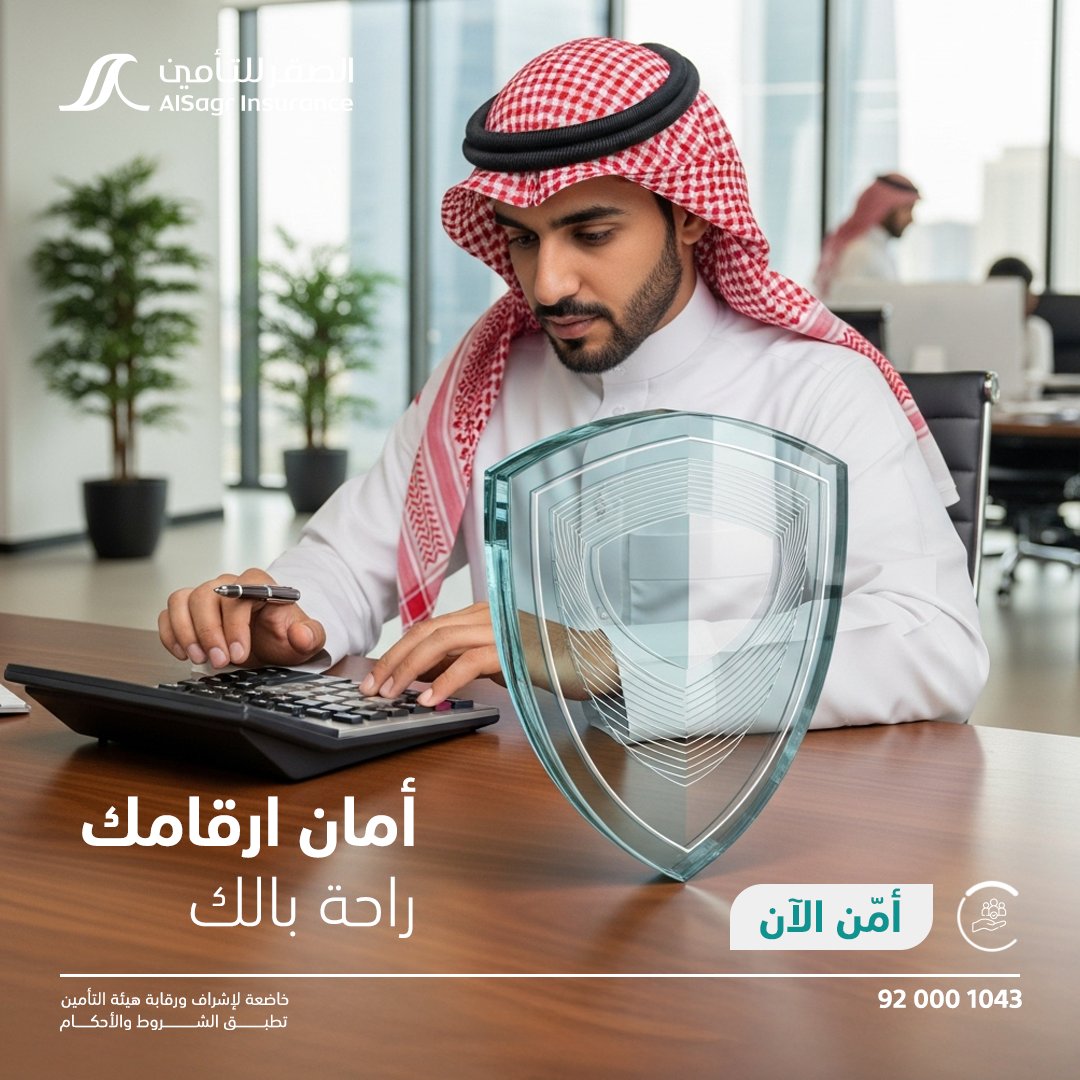 ما تقدر تتحكم في كل الظروف، لكن تقدر تجهز نفسك لها حماية مهنتك كمحاسب تبدأ من اليوم، أمّن الآن!    
alsagr.com/Ecommerce/#/ho…

#تأمين #تأمين_الصقر #تأمين_الاخطاء_المهنية_للمحاسبين