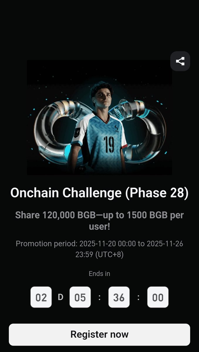 aming189's tweet image. 🔥 链上积分挑战赛 #28 上线！
 💰 120,000 BGB 奖池等你来瓜分！
 每日链上交易即可获得 不限量积分 —— 交易越多，积分越高，奖励越大！
 🏆 同时加入 交易榜单赛，最高可赢 1,500 BGB，奖励覆盖至 前 828 名！
 #Bitget链上交易

- 总奖池：120,000 BGB
- 积分挑战赛：60,000 BGB
-…