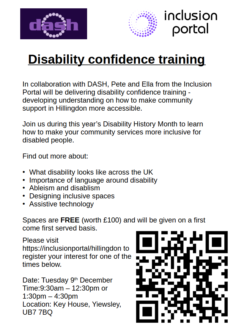 Disability Advice & Support Hillingdon tweet media