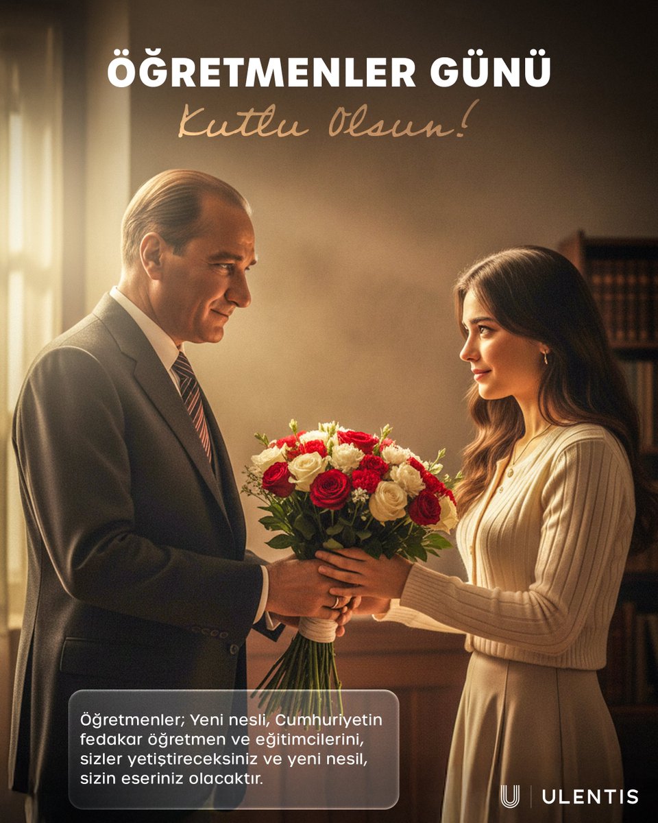 Bir ülkenin geleceğini şekillendiren en değerli güç: öğretmek. Başöğretmen Atatürk’e ve tüm öğretmenlere minnetle…

24 Kasım Öğretmenler Günü kutlu olsun.

#ÖğretmenlerGünü #Atatürk #Eğitim #Cumhuriyet #Türkiye