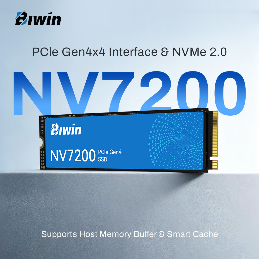 biwin_tech's tweet photo. Biwin NV7200 M.2 SSD delivers up to 7200 MB/s read speed with PCIe Gen4×4 and NVMe 2.0 for fast, efficient, peak performance.

#Biwin #BuiltToWin #Biwinssd #SSD #Gen4 https://t.co/5mywisLcsl