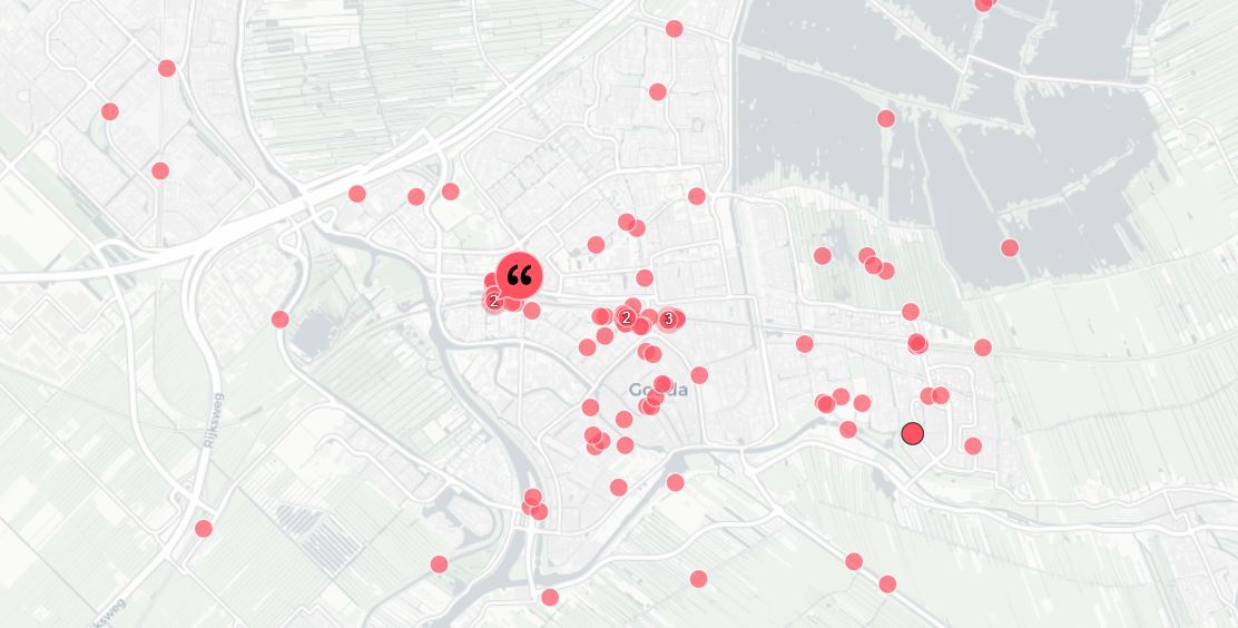 Bewuste aanrijding op Winterdijk in Gouda