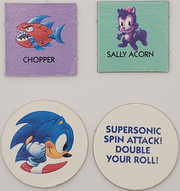 I love this so much!

Love the deep cuts here too! Love pitch art Sal, pilot storyboard Sal, blonde Sal from early pilot model sheets and early Archie comics, and I adore the Sonic gameboard Ricky localization Sal! Even got her strange purple-ish color from the game piece lol.