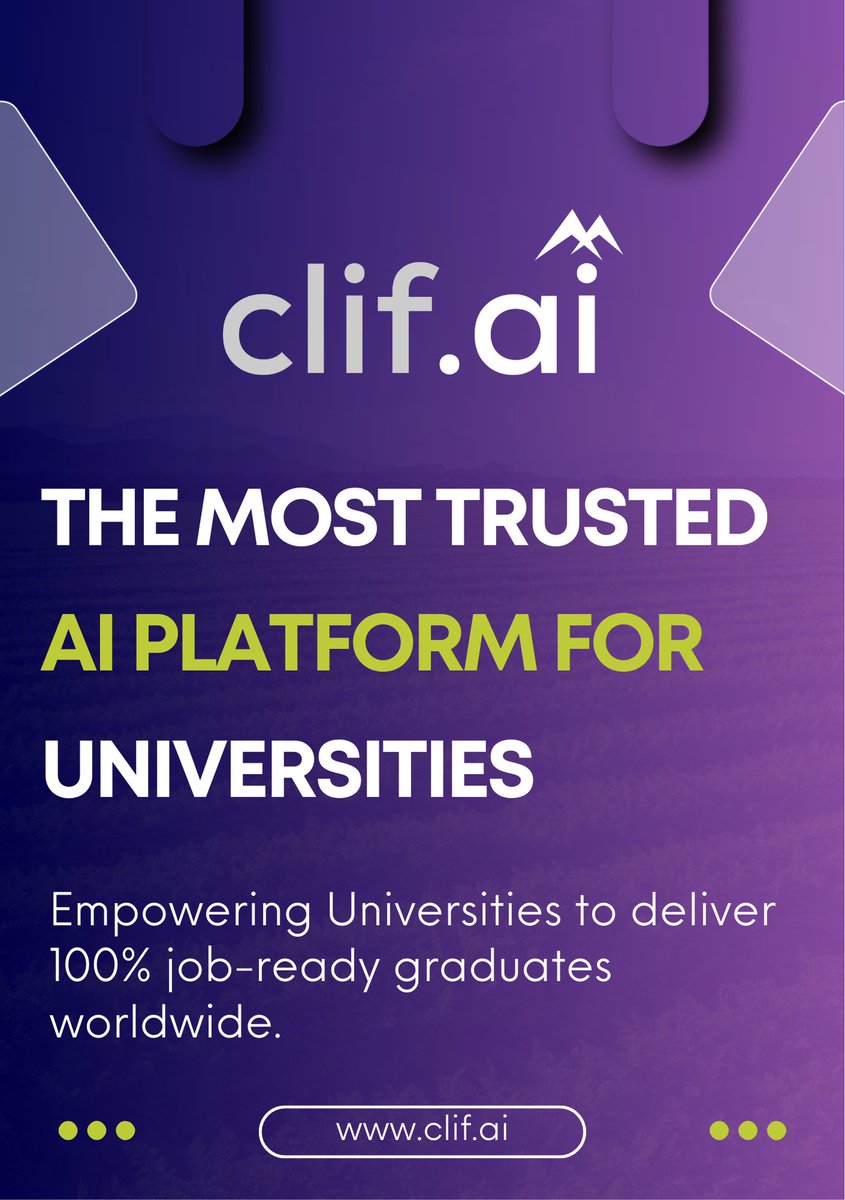Why Every University Should Aim for 100% Placements?

At CLIF AI, we believe every student deserves a launchpad.
Today, universities across India and North America trust CLIF to strengthen their placement ecosystem - with 10,000+ Indian students, 2,000+ North American learners,