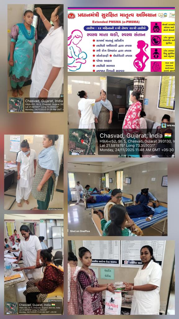 thonetrang77417's tweet image. 🇮🇳🏥
#PMSMA #PHC #healthcare

આજરોજ #નેત્રંગતાલુકાના #પ્રાઆકેચાસવડ ના #આરોગ્યટીમ દ્વારા #સગર્ભામાતાઓની #તબિબીતપાસ હાથ ધરવામાં આવેલ હતી, જેમાં #પ્રાઆકેવિસ્તારના #જોખમીસગર્ભામાતાઓને બોલવામાં આવેલ હતી.

@Bharuch_Health @HealthDeptGuj @InfoGujarat @MoHFW_INDIA