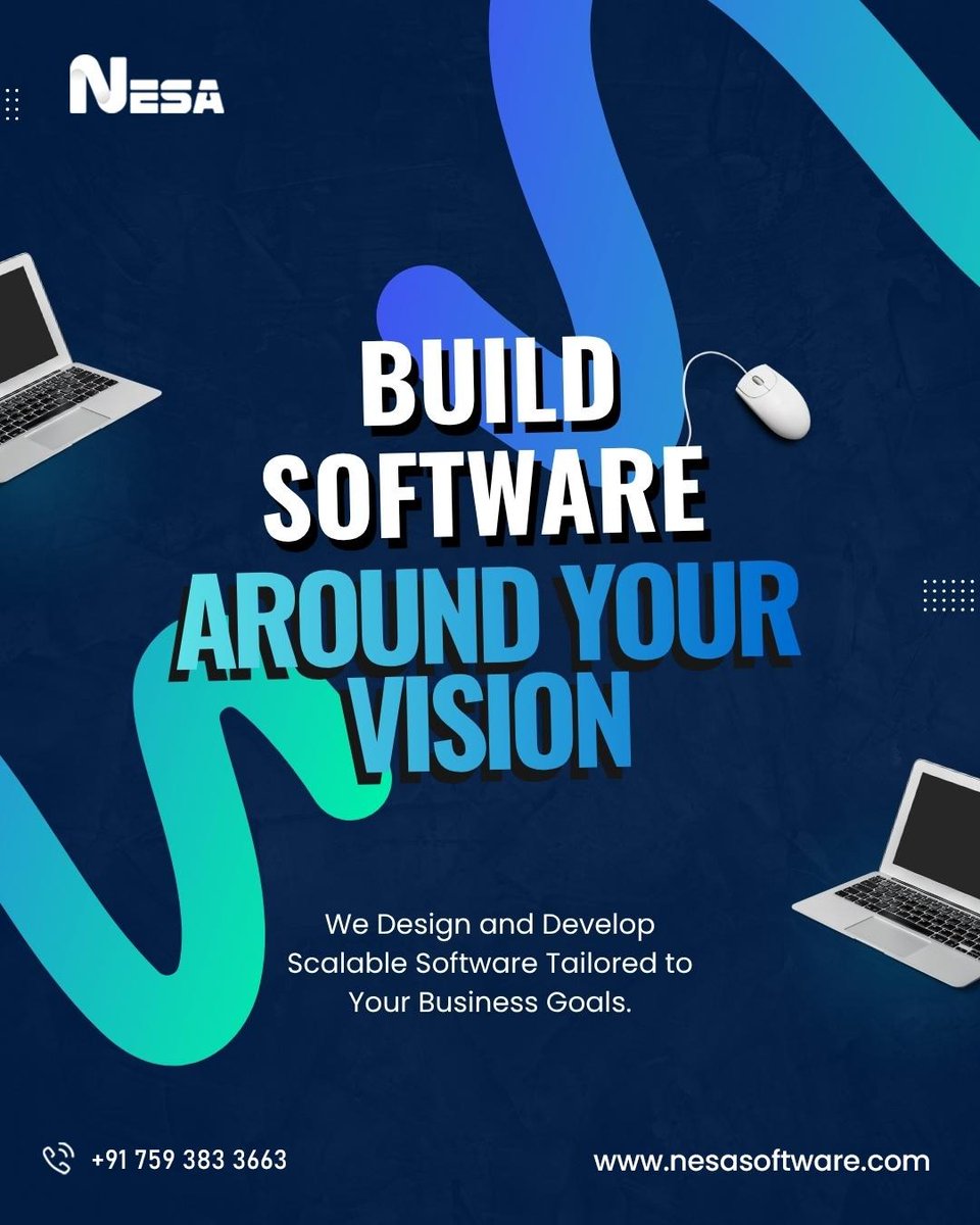 nesasoftware's tweet image. Build software around your vision 
We design and develop scalable, tailored software solutions to help your business grow.

🌐 nesasoftware.com

📩 sales@nesasoftware.com

#NesaSoftware #SoftwareDevelopment #CustomSoftware #TechSolutions
