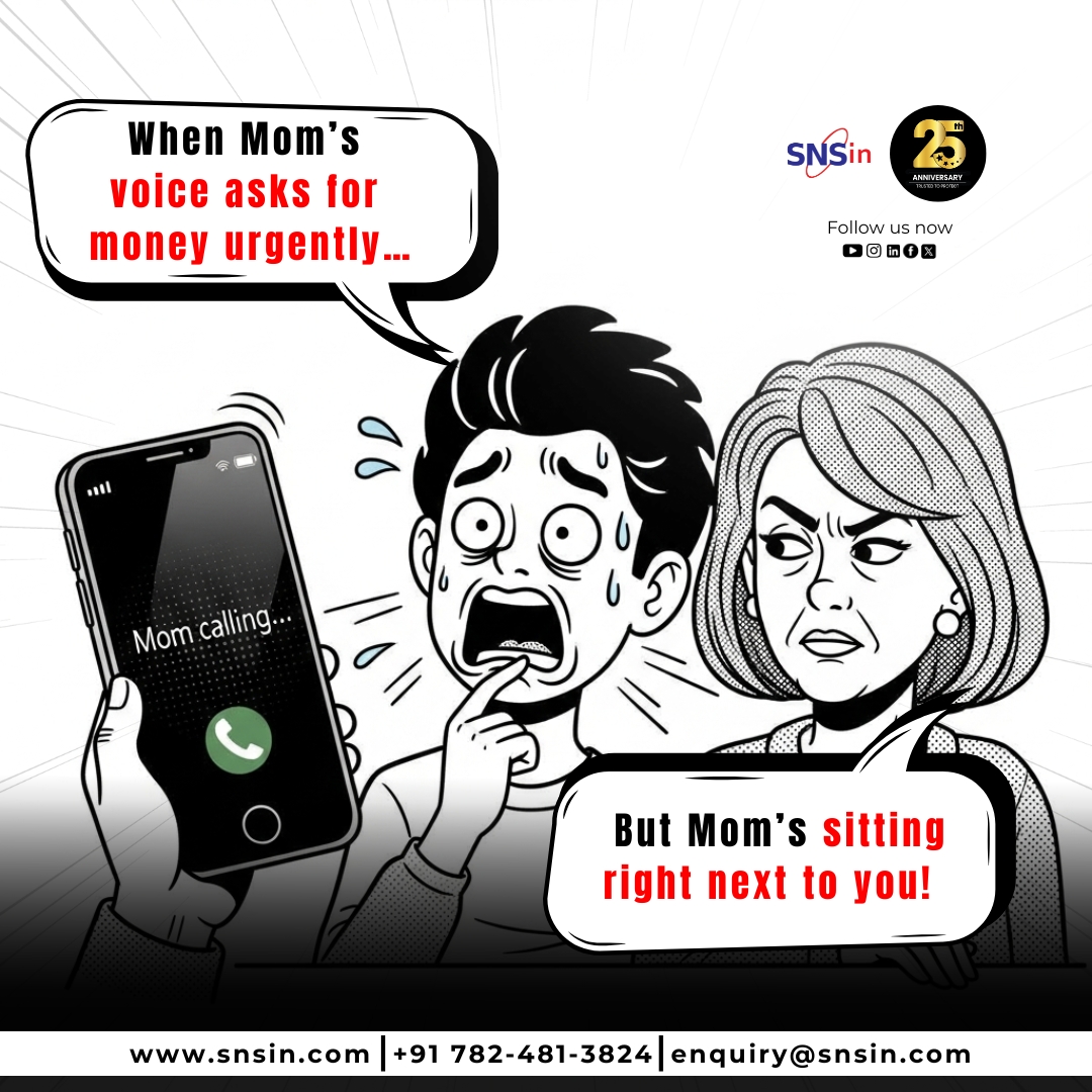 SolutionsSecure's tweet image. 🚨 AI Voice Scam Alert! 

Criminals clone voices with seconds of audio to trick you into sending money or data. 

If it sounds urgent, pause &amp;amp; verify—AI can mimic voices, not caution.

#CyberSecurity #AIScam #VoiceCloning #OnlineSafety #CyberAwareness