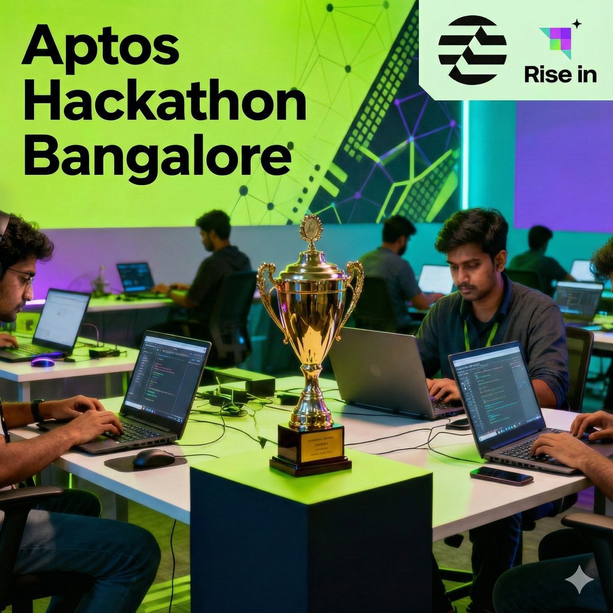0xadityam's tweet image. Excited to join the #Aptos Hackathon in Bangalore! Ready to build innovative Web3 projects, connect with brilliant minds, and explore what’s possible with Aptos Move. 

Thanks @riseinweb3 and @Aptos for this amazing opportunity! #BuildOnAptos #Blockchain #Hackathon