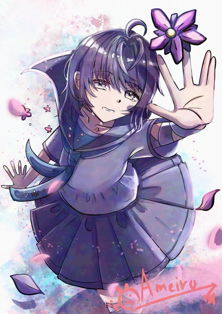 いつか、この手に届くと信じてる。」 #イラスト #絵描きさんと繋がりたい