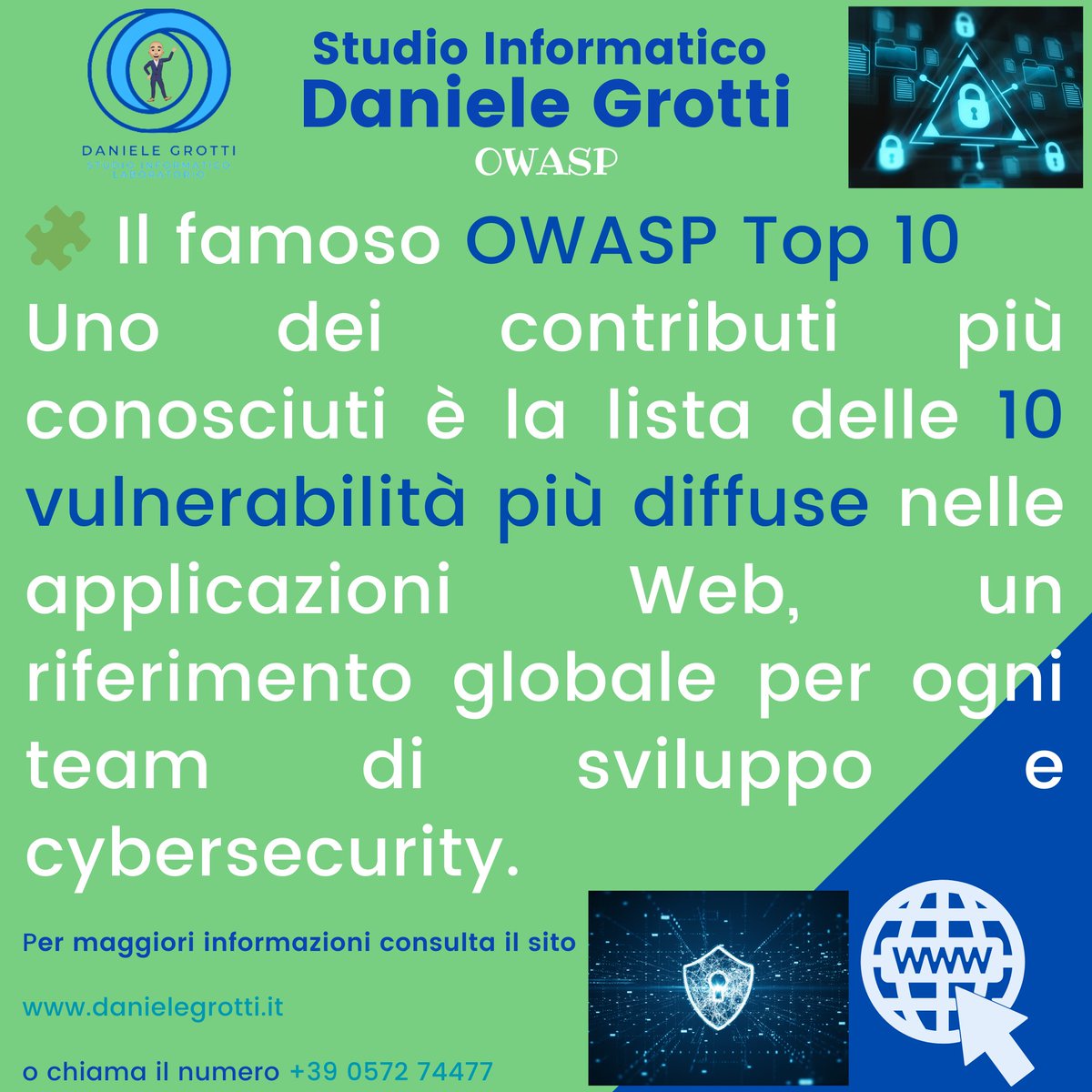 StudioIT_DG's tweet image. 🛡 𝑶𝑾𝑨𝑺𝑷: 𝑳𝒂 𝒃𝒂𝒔𝒆 𝒅𝒆𝒍𝒍𝒂 𝒔𝒊𝒄𝒖𝒓𝒆𝒛𝒛𝒂 𝒂𝒑𝒑𝒍𝒊𝒄𝒂𝒕𝒊𝒗𝒂 𝒎𝒐𝒅𝒆𝒓𝒏𝒂
.
#OWASP #CyberSecurity #AppSecurity #OWASPTop10 #WebSecurity #SoftwareSecurity #consulenteIT #massaecozzile #pistoia #montecatiniterme #studioinformatico #studioinformaticodg