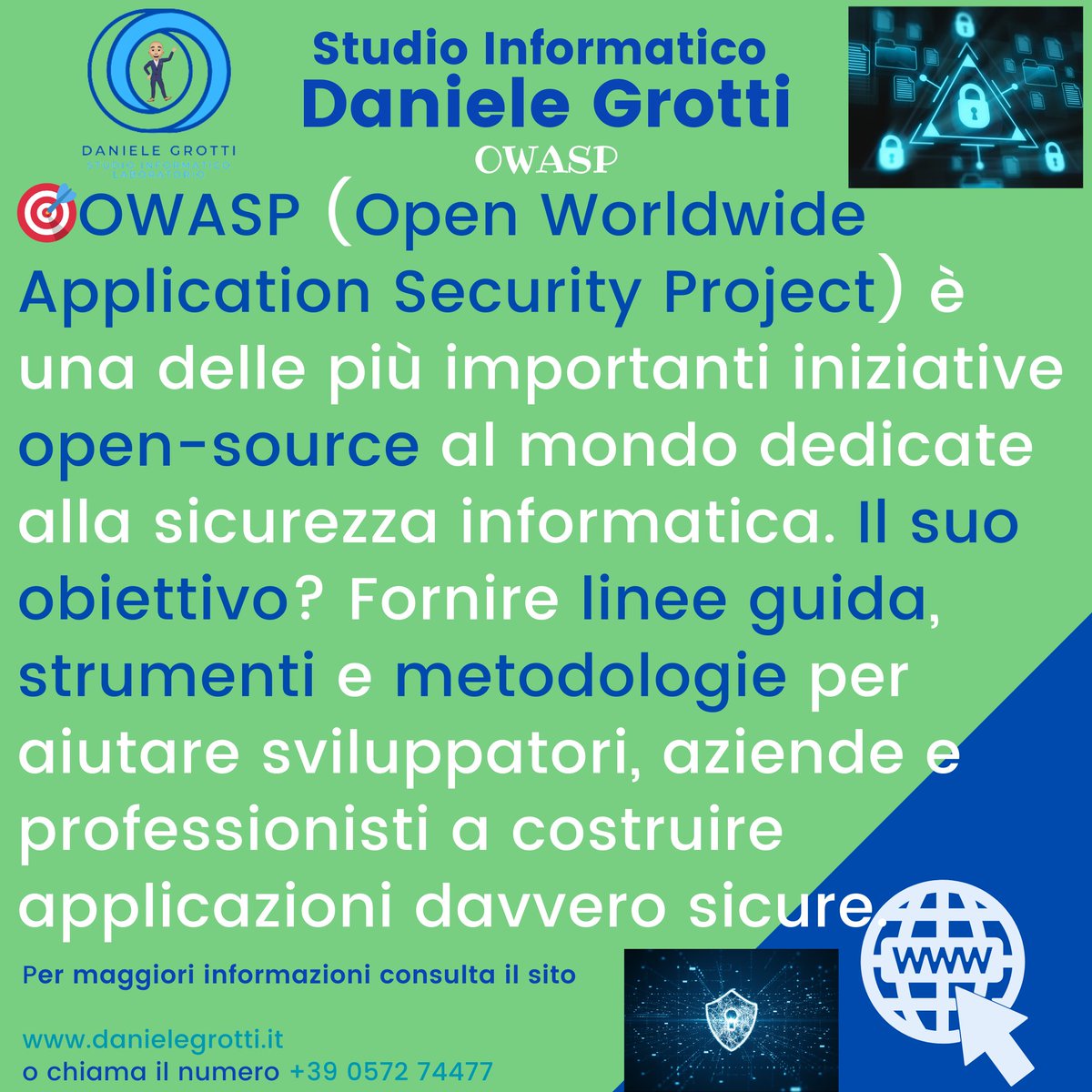 StudioIT_DG's tweet image. 🛡 𝑶𝑾𝑨𝑺𝑷: 𝑳𝒂 𝒃𝒂𝒔𝒆 𝒅𝒆𝒍𝒍𝒂 𝒔𝒊𝒄𝒖𝒓𝒆𝒛𝒛𝒂 𝒂𝒑𝒑𝒍𝒊𝒄𝒂𝒕𝒊𝒗𝒂 𝒎𝒐𝒅𝒆𝒓𝒏𝒂
.
#OWASP #CyberSecurity #AppSecurity #OWASPTop10 #WebSecurity #SoftwareSecurity #consulenteIT #massaecozzile #pistoia #montecatiniterme #studioinformatico #studioinformaticodg