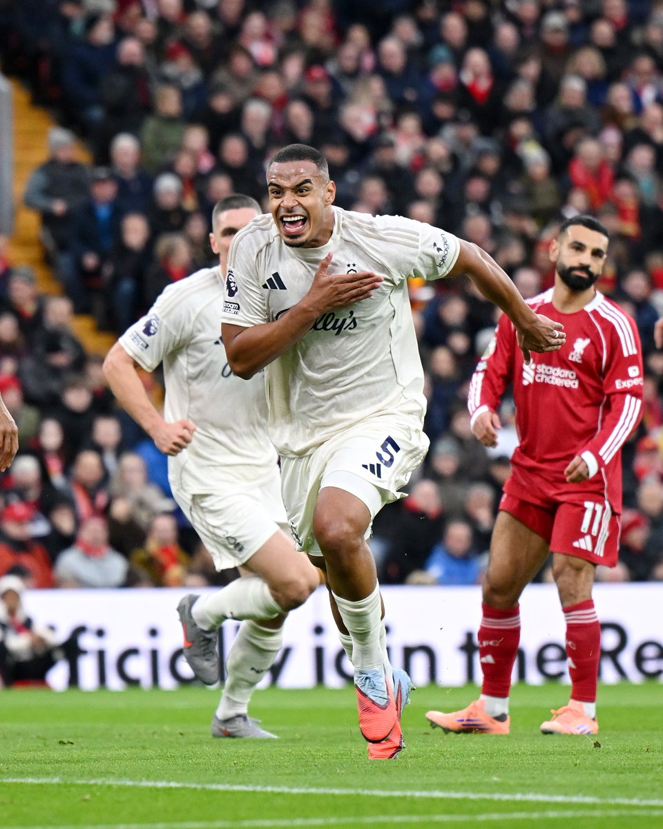 EuropaLeague's tweet image. Nottingham Forest at Anfield ➕3⃣

#UEL