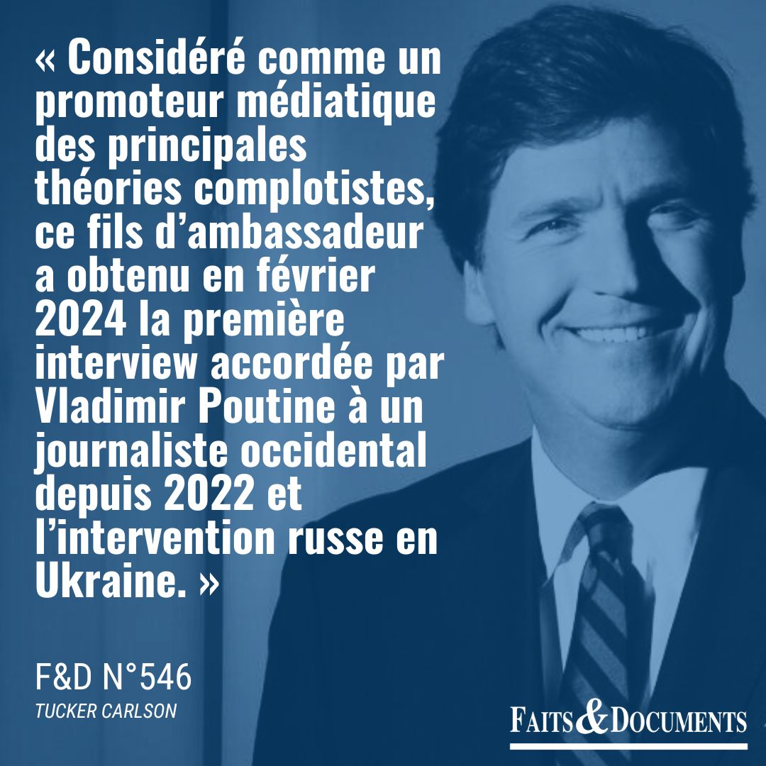 faitsetdocs's tweet image. 🔍 Quelle est la place de @TuckerCarlson dans l&apos;écosystème MAGA 🇺🇸 ?

Découvrez les figures majeures du mouvement MAGA 🇺🇸 engagées dans la nouvelle bataille culturelle américaine.

Commandez le dernier 📰 F&amp;amp;D n°546 sur ⬇️
faitsetdocuments.com/catalogue/546

#MAGA  #TuckerCarlsonShow…