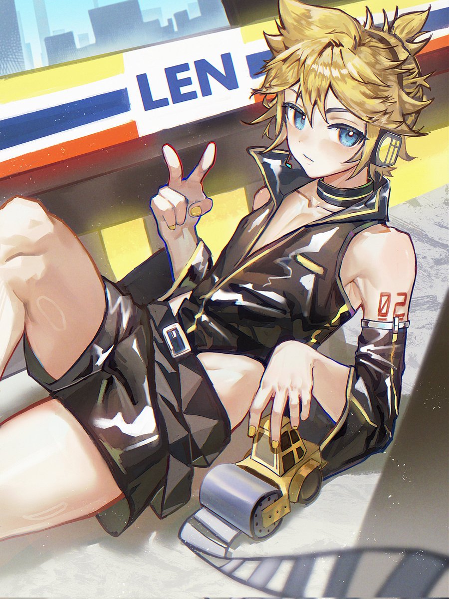 ShuiXiaYueYe's tweet image. #鏡音レン