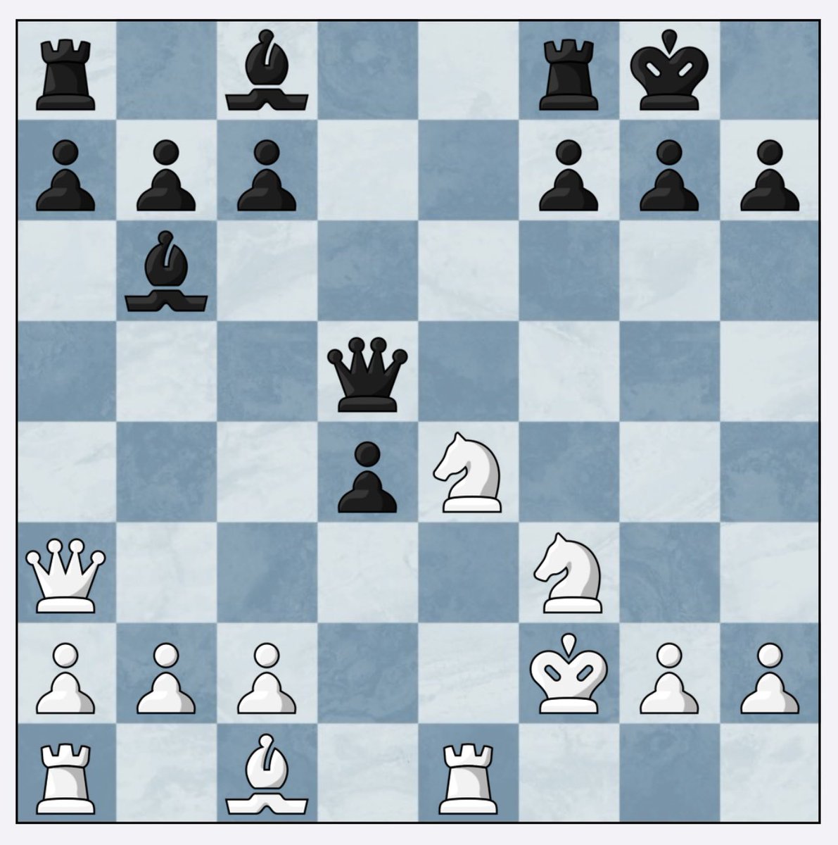 ChessAnalysis64's tweet image. What do you suggest for white
Level: Intermediate 
Hint: two sacrifices