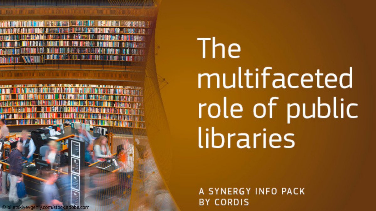 CORDIS_EU's tweet image. Public libraries remain the heartbeat of our communities, fostering culture, connection and lifelong learning. 📚

14 #EUfunded projects aim to strengthen public libraries - equipping them with the resources and technology they need to adapt and thrive. ⤵️
link.europa.eu/hNKjdp