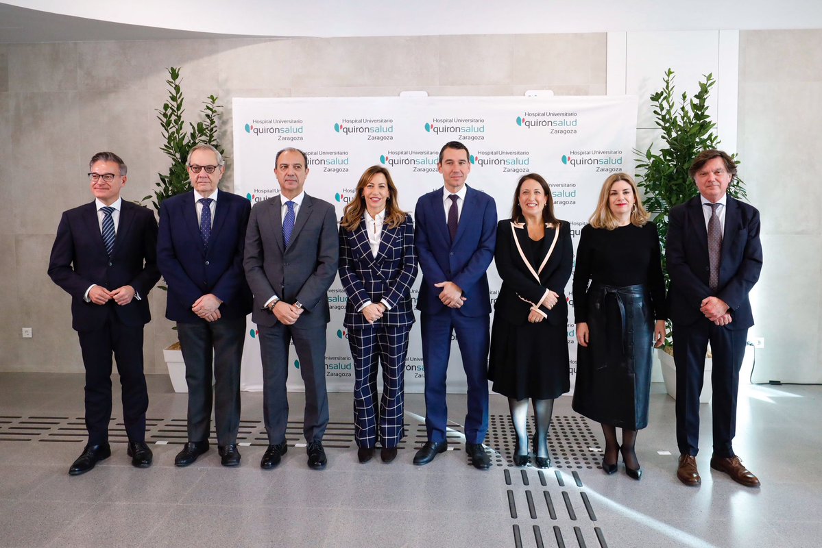 ChuecaNatalia's tweet image. Zaragoza suma hoy un nuevo hospital universitario.
La alianza entre @quironsalud  y la @_usj_  formará a los médicos del futuro con los mejores recursos y tecnología.
Un acuerdo que refuerza nuestra ciudad y atrae talento.