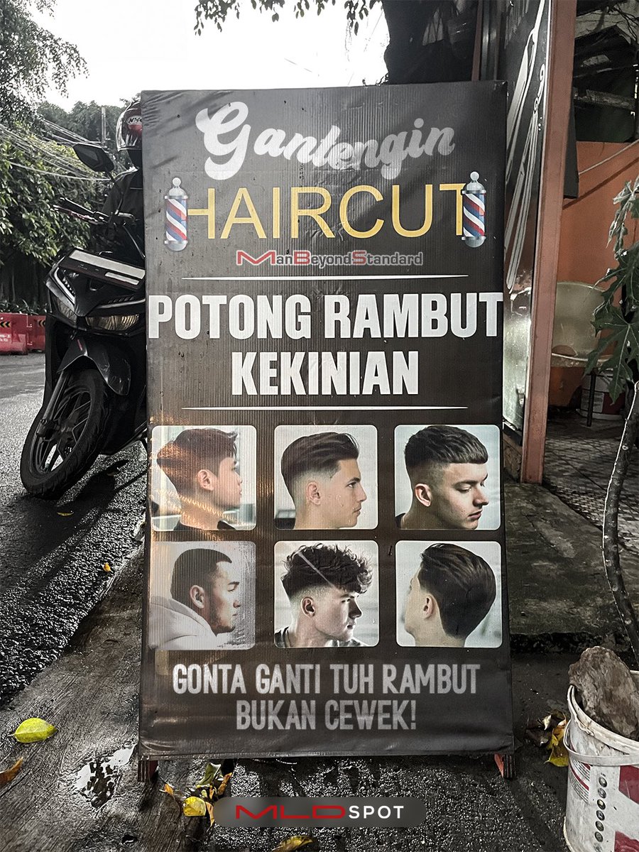 MLDSPOT's tweet image. Rapihin tuh rambut, gausah gonta-ganti cewek mulu biar makin beyond standard. Setuju gak?

#MLDSPOT #SpotNongkrongDigital #AnakNongkrongMLDSPOT #ManBeyondStandard #Rambut