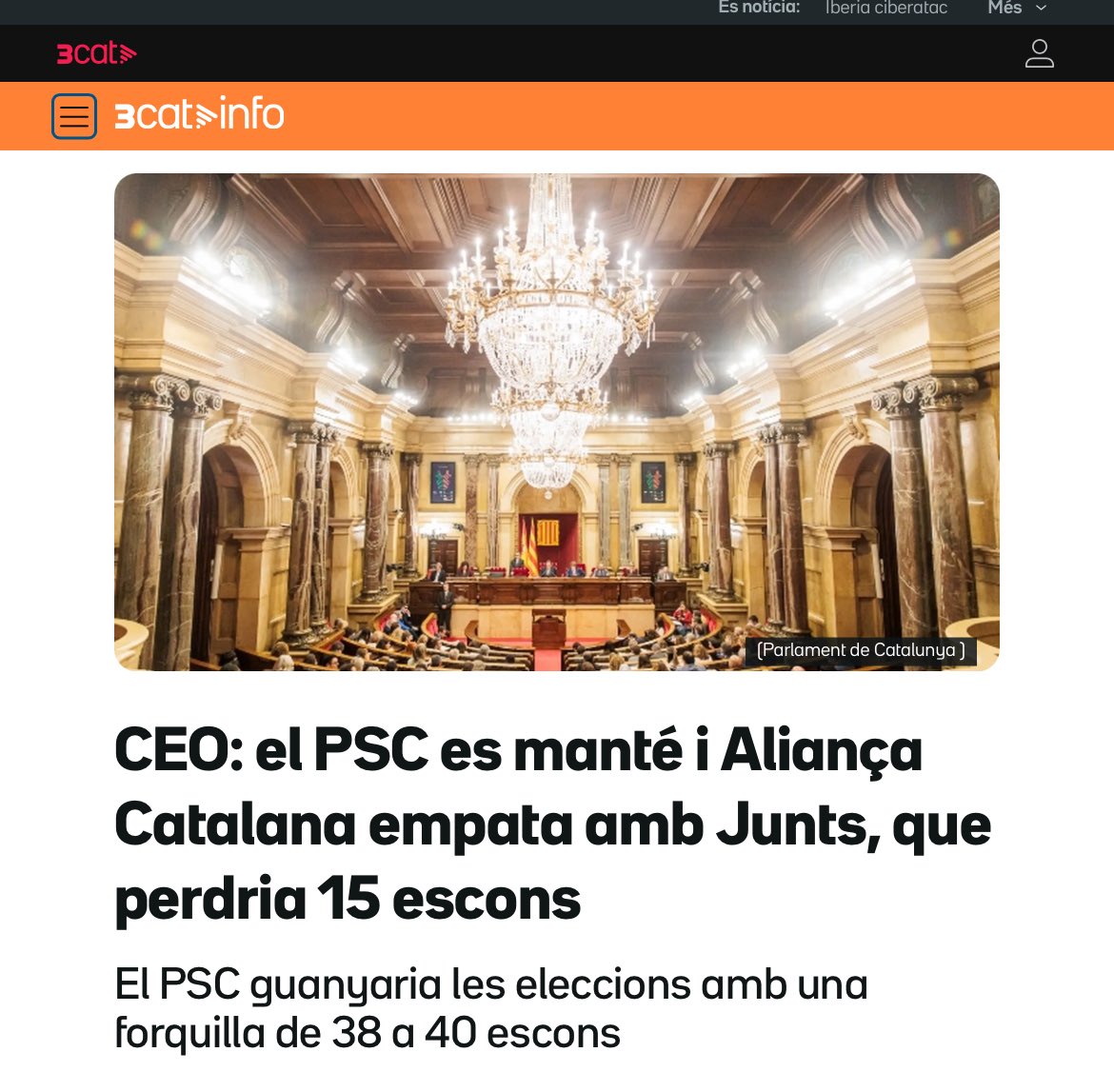 aleixclario's tweet image. (1) El CEO del novembre de 2023 (imatge dreta) donava, mig abans de les eleccions del 12M, 45 diputats al PSC, 34 a ERC i 19 a Junts. Sincerament, posats a utilitzar-ho com a eina partidista, avui esperava una mica més d’imaginació per part dels socialistes. Decepcionant.