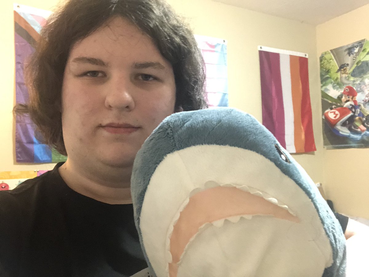 SeveredData's tweet image. Last selfie I guess
I will miss my Blahaj