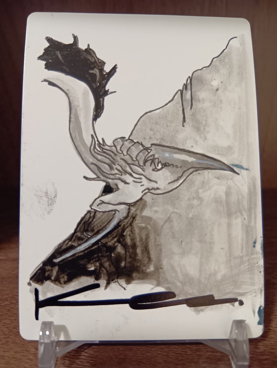 MTG【巣主スリヴァー】アーティストプルーフ スリヴァーの巣のアーティストプルーフが届きました✨表の絵柄と同じ