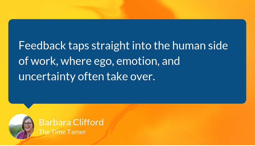 Barbclifford's tweet image. Effective feedback is one of the most powerful tools we have for performance management, and not just the annual review kind.

Read the full article: The Secret to Giving Feedback Without Ruining the Relationship
▸ lttr.ai/AlXcx

#GivingFeedback #ChaosToCalm