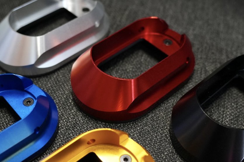 jkarmy_int's tweet image. Revanchist Lim style XL Magwell
For Marui TM Hi-Capa Original Spec 
Polymer Grip Module ✨ 

A definite Choice for Polymer Grip Users ! 

6 Colors Ready at JK !! 

#revanchist #hicapa #ipsc #magwell