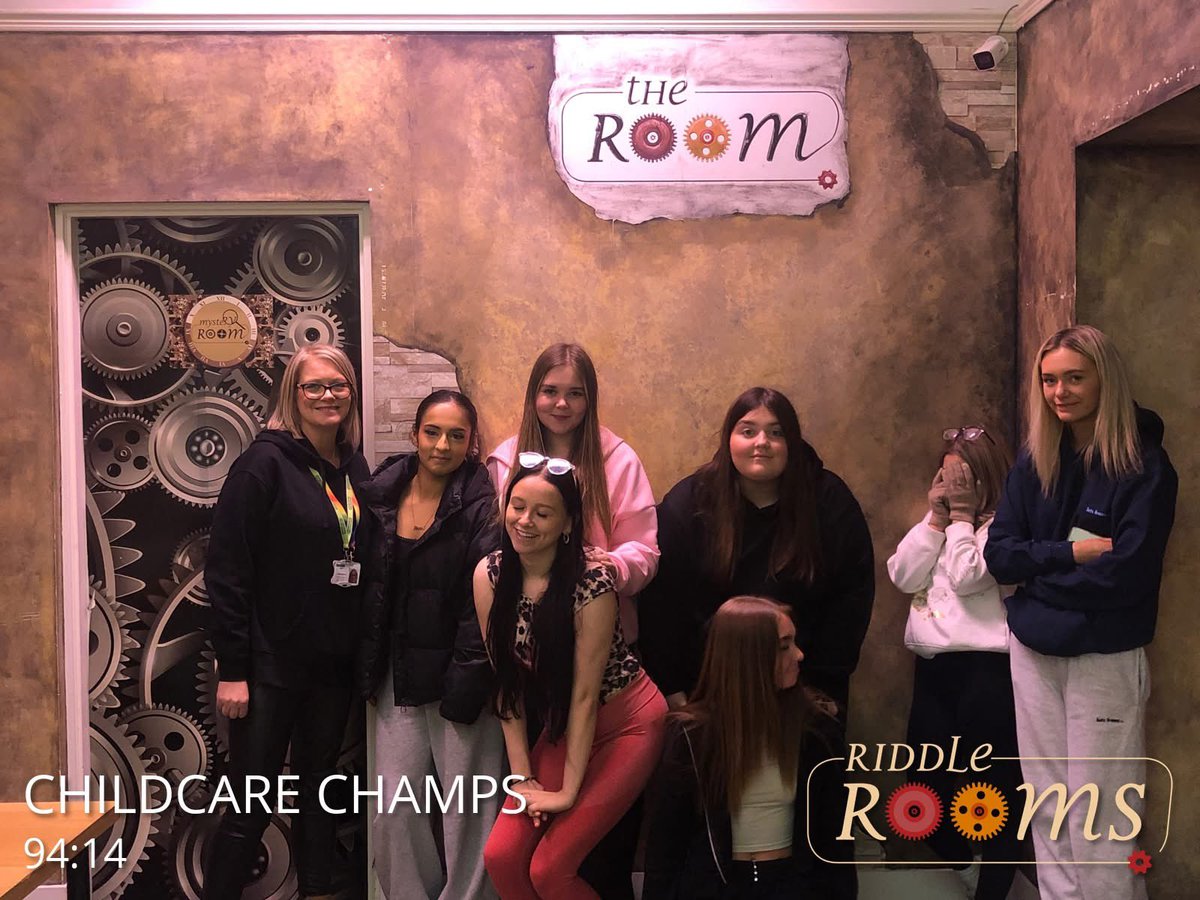 Our Training for Work Childcare group have completed their training weeks and celebrated by completing a Christmas themed escape room!

The group will start work placements this week 😊

<a href="/DYWGlasgow/">DYW Glasgow</a> #allinglasgow