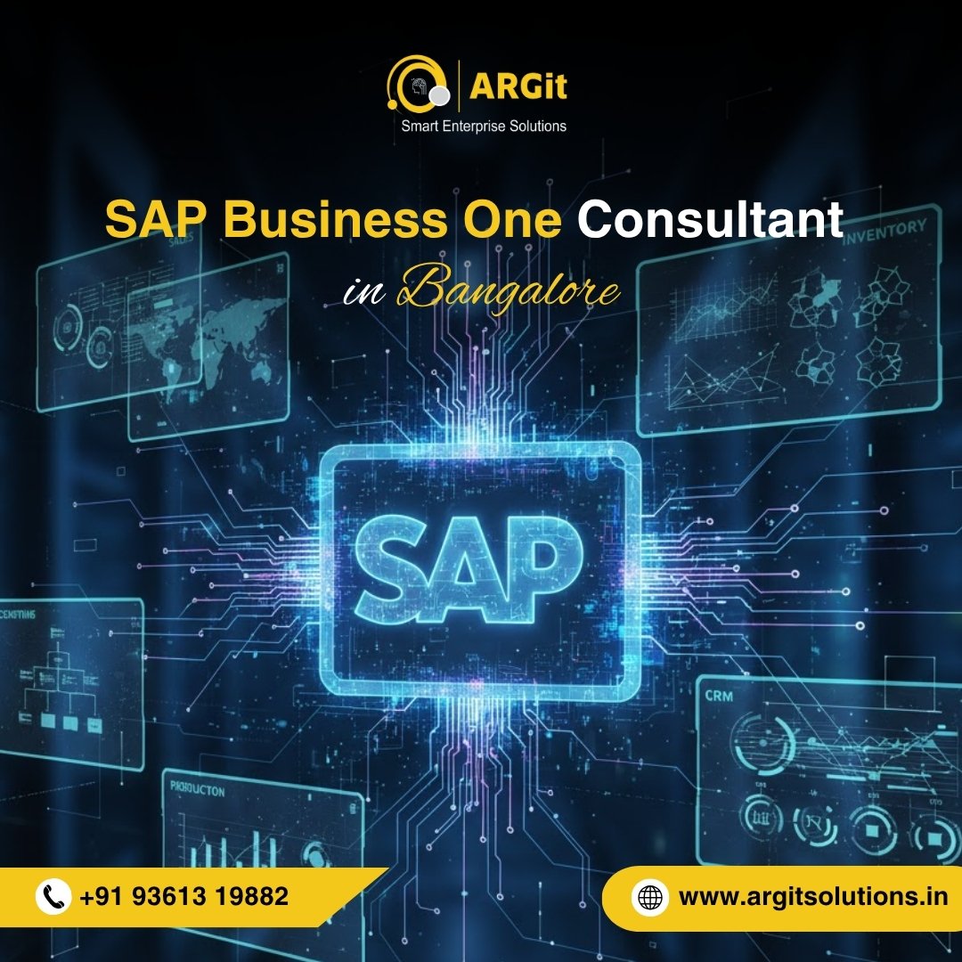argitsolution's tweet image. Our experienced consultants deliver tailored ERP solutions to streamline operations and improve business visibility

#SAPBusinessOne #SAPConsultant #Bangalore #ARGitSolutions #SmartEnterpriseSolutions #BusinessGrowth #ERPSolutions