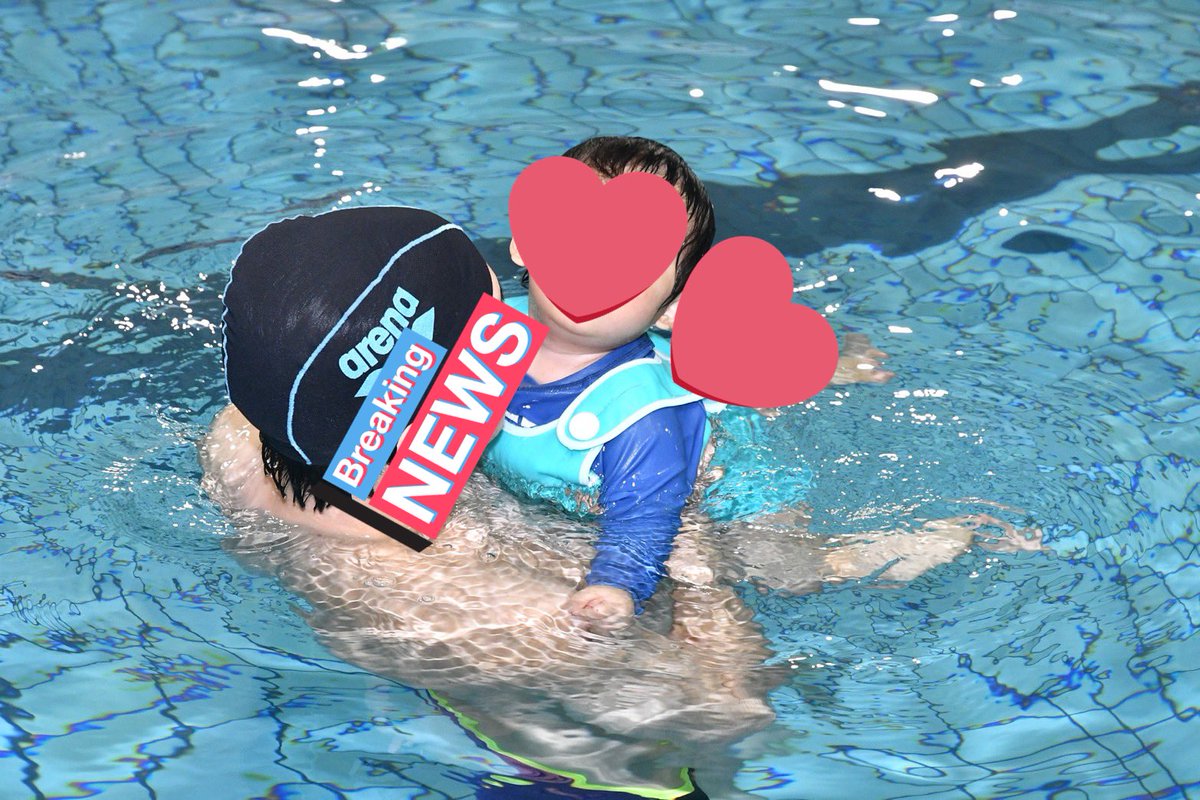 nsvs2_exams3's tweet image. 半年で大分泳げるようになってきた！ボールも前に投げられるので、もう少しで一緒に水球できるかな…