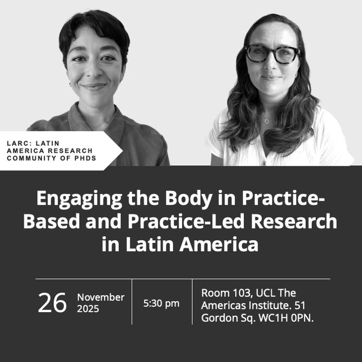 Josefina Vidal Miranda’s work explores women-led textile traditions in southern Chile, while Gina Robinson’s work focuses on women’s leadership in Afro-Brazilian capoeira, using embodied practice to reflect on how resistance, voice &amp; storytelling are negotiated through movement.